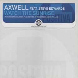 Axwell / Steve Edwards Watch The Sunrise USED VINYL 12INCH 33 S RPM