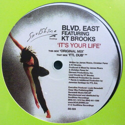 Blvd. East / K.T. Brooks It's Your Life USED VINYL 12INCH 45 RPM