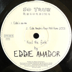 Black Shampoo Feel The Funk (By Eddie Amador) USED VINYL 12INCH 45 RPM