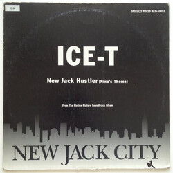 Ice-T New Jack Hustler (Nino's Theme) USED VINYL 12INCH 33 S RPM MAXI-SINGLE