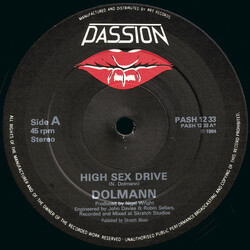 Dolmann High Sex Drive (Remix) USED VINYL 12INCH 45 RPM