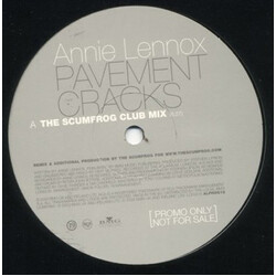Annie Lennox Pavement Cracks (The Scumfrog Remixes) USED VINYL 12INCH PROMO