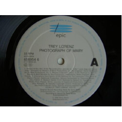 Trey Lorenz Photograph Of Mary USED VINYL 12INCH 33 S RPM