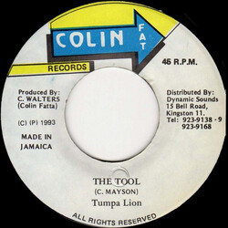 Tumpa Lion The Tool USED VINYL 7INCH 45 RPM
