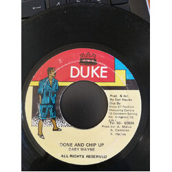 Baby Wayne Done And Chip Up USED VINYL 7INCH 45 RPM SINGLE