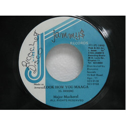 Major Mackerel Look How You Maaga USED VINYL 7INCH 45 RPM