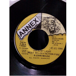 Meekie Melody / Action Fire / John Mouse Jah is my light USED VINYL 7INCH 45 RPM SINGLE
