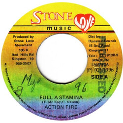 Action Fire Full A Stamina USED VINYL 7INCH