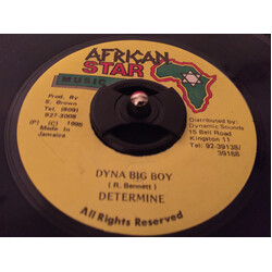 Determine Dyna Big Boy USED VINYL 7INCH 45 RPM SINGLE