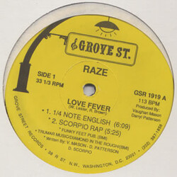 Raze Love Fever USED VINYL 12INCH 33 S RPM