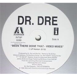 Dr. Dre Been There Done That - Video Mixes USED VINYL 12INCH 33 S RPM PROMO