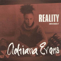 Adriana Evans Reality USED VINYL 12INCH 33 S RPM LIMITED EDITION