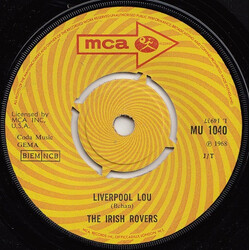 The Irish Rovers Liverpool Lou USED VINYL 7INCH 45 RPM SINGLE