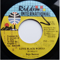 Buju Banton Love Black Woman USED VINYL 7INCH