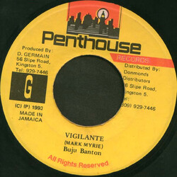 Buju Banton Vigilante USED VINYL 7INCH 45 RPM
