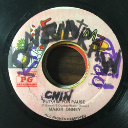 Major Oney Put Him Pon Pause USED VINYL 7INCH 45 RPM SINGLE