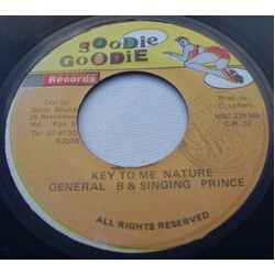 General B / Singing Prince Key To Me Nature USED VINYL 7INCH 45 RPM SINGLE