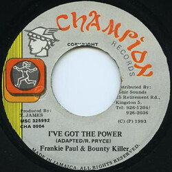 Frankie Paul / Bounty Killer I've Got The Power USED VINYL 7INCH