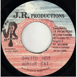Junior Cat Getto Hot USED VINYL 7INCH