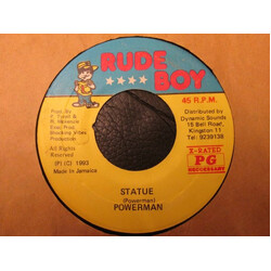 Powerman Statue USED VINYL 7INCH