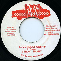 Leroy Smart Love Relationship USED VINYL 7INCH
