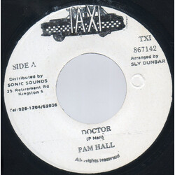 Pam Hall Doctor USED VINYL 7INCH 45 RPM