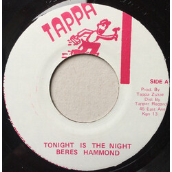 Beres Hammond Tonight Is The Night / Love On The Wire USED VINYL 7INCH 45 RPM
