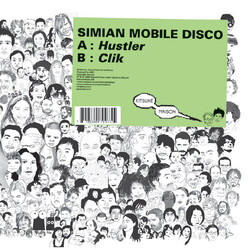 Simian Mobile Disco Hustler / Clik USED VINYL 12INCH 45 RPM