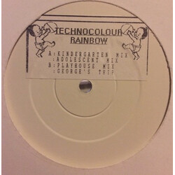 Technocolour Rainbow USED VINYL 12INCH WHITE LABEL