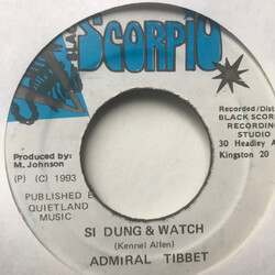 Admiral Tibet Si Dung & Watch USED VINYL 7INCH 45 RPM