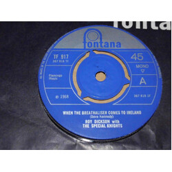 Roy Dickson When The Breathaliser Comes To Ireland USED VINYL 7INCH
