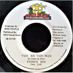 Frisco Kid Yuh An Yuh Man USED VINYL 7INCH 45 RPM