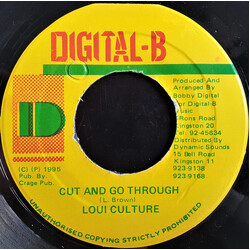 Louie Culture Cut And Go Through USED VINYL 7INCH 45 RPM
