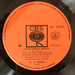 OC Smith Little Green Apples USED VINYL 7INCH 45 RPM SINGLE
