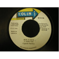 Captain Barkey Box Fi Bun USED VINYL 7INCH 45 RPM