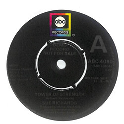 Sue Richards Tower Of Strength USED VINYL 7INCH SINGLE PROMO
