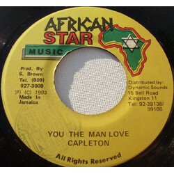 Capleton You The Man Love USED VINYL 7INCH 45 RPM