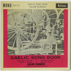 Calum Kennedy Gaelic Song Book USED VINYL 7INCH 45 RPM EP MONO