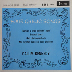 Calum Kennedy Four Gaelic Songs USED VINYL 7INCH 45 RPM EP MONO