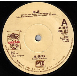 Al Green Belle USED VINYL 7INCH 45 RPM SINGLE