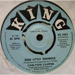 Clipper Carlton Dear Little Shamrock USED VINYL 7INCH 45 RPM SINGLE MISPRINT