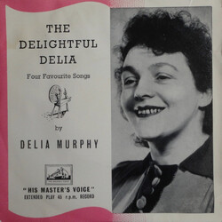 Delia Murphy The Delightful Delia USED VINYL 7INCH 45 RPM EP REISSUE MONO