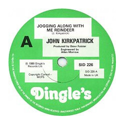 John Kirkpatrick Jogging Along With Me Reindeer USED VINYL 7INCH 45 RPM SINGLE