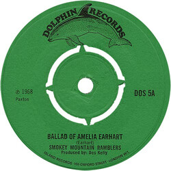 The Smokey Mountain Ramblers Ballad Of Amelia Earhart USED VINYL 7INCH 45 RPM