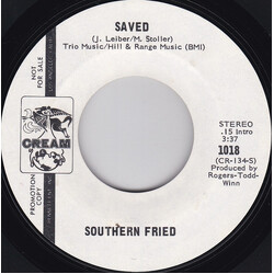 Southern Fried Saved / Sixteen Ton USED VINYL 7INCH 45 RPM PROMO