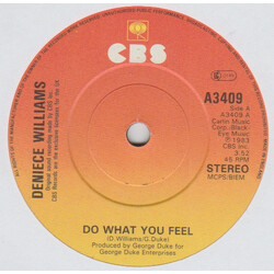 Deniece Williams Do What You Feel USED VINYL 7INCH SINGLE