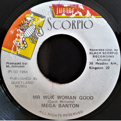 Mega Banton Mr Wuk Woman Good USED VINYL 7INCH