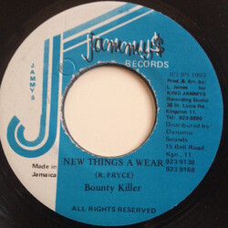 Bounty Killer New Things A Wear USED VINYL 7INCH 45 RPM SINGLE