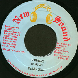 Daddy Blue Repeat USED VINYL 7INCH 45 RPM