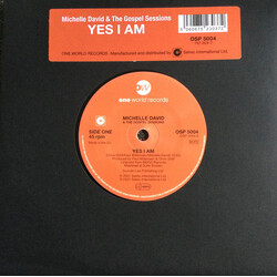 Michelle David / The Gospel Sessions Yes I Am USED VINYL 7INCH 45 RPM SINGLE